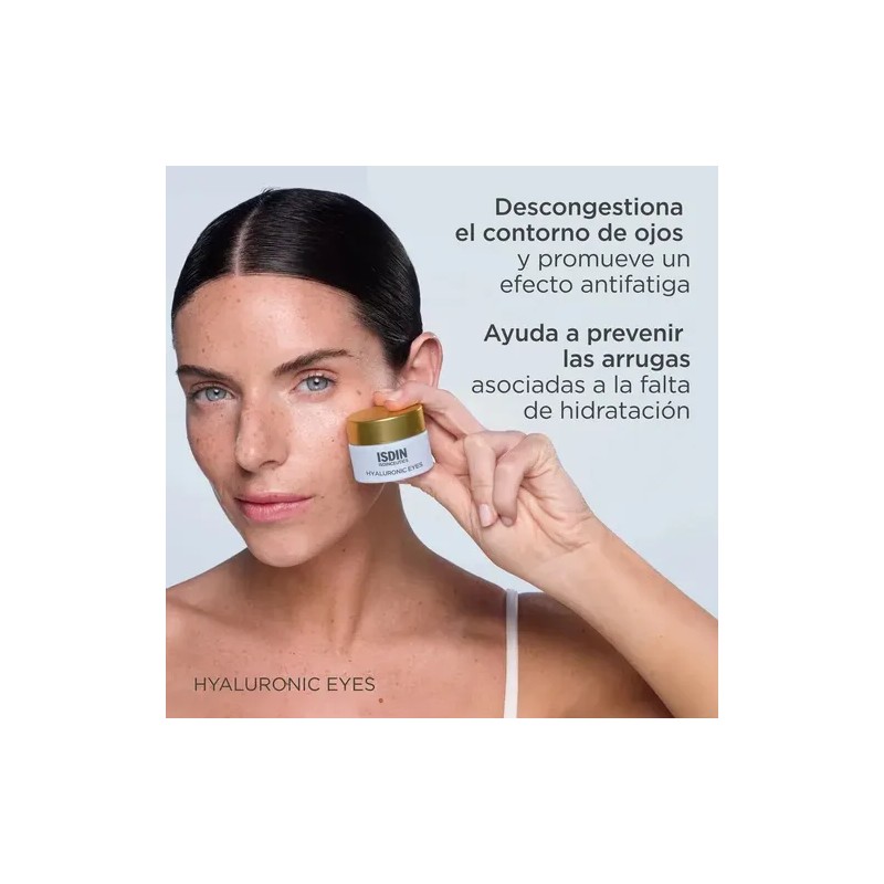 Isdinceutics Hyaluronic Eyes 15 G Contorno Ojos Antiarrugas