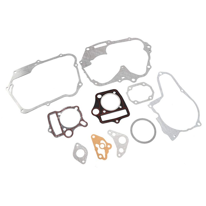 Qiilu Engine Gasket Set, Engine Cylinder Head Gasket Set, 125cc