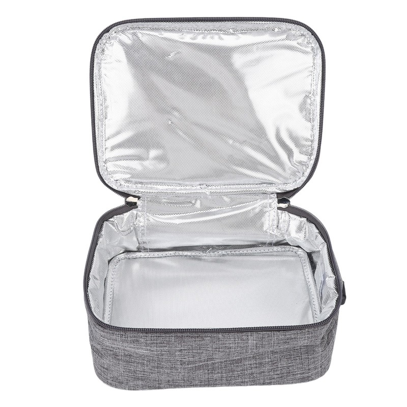 USB Heated Lunch Box Large Capacity Waterproof Oxford Cloth Lightweight