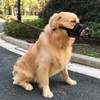 Dog Muzzle, Breathable Mesh Anti Biting Barking Chewing, Adjustable Bite