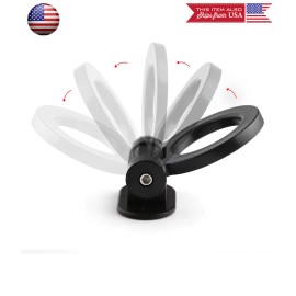 SDeelCase Gold Plastic Tape on Adjustable Decoration Tow Hook Ring For Honda Acura