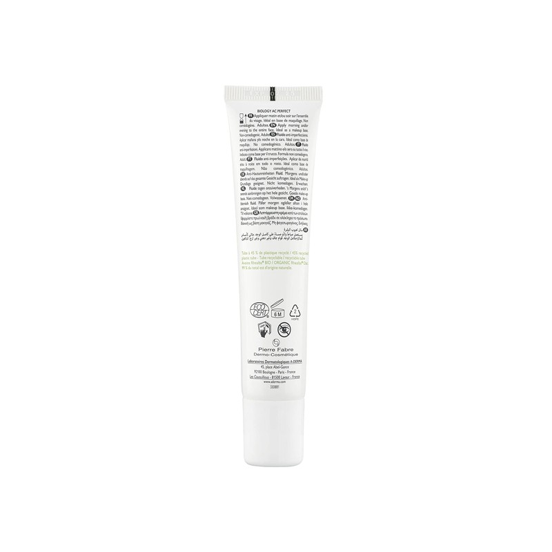 A-Derma Biology Ac Perfect, Crema Anti-Imperfecciones, 40ml