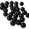 Mega Marbles Replacement Game (30 Piece), Black, 14mm