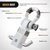 Nilight Shackle Hitch Receiver 2Inch 45000 LBs Breaking Strength 3/4"