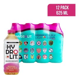 Jumex Hydrolit Manzana, Sin Azúcar, Electrolitos 12pz, 625ml                                                                                          