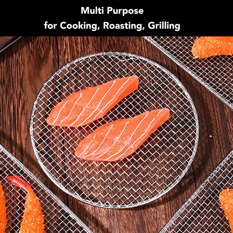 Cooling Rack Set, Stainless Steel Round Wire Oven Racks for