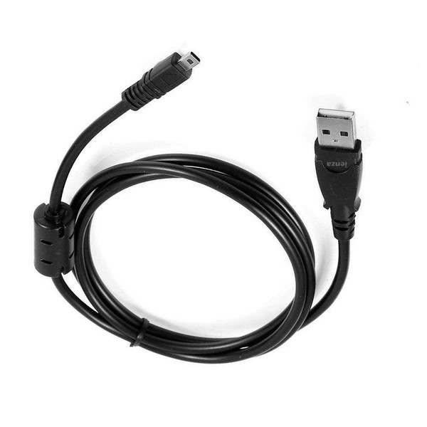 Camera USB PC Data Transfer & Battery Charger Cable for Sony Cybershot DSCH200 DSC-H200 DSCH300 DSC-H300 DSCW370 DSC-W370 DSCW800 DSC-W800 DSCW830 DSC-W830 DSC-W310 (See Other Compatible Models Below)