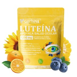 Gwynne Gummies Luteína Gummie Suplemento Vitaminas Minerales Oculares 40mg 8mg Zeaxantina Gomosas Apoyo Salud Ocular