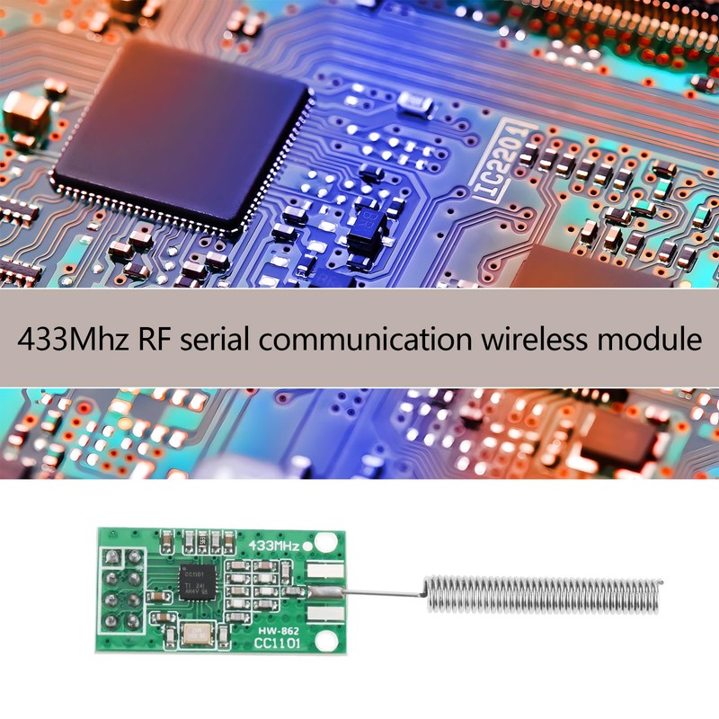 VGOL Pack of 2 CC1101 433 MHz Wireless Transceiver CUL