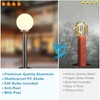 Lightdot 23'' Globe Outdoor Lamp Post Light, IP65 Waterproof Street