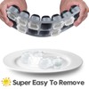 Ice Cube Tray 4 Pack, Easy-Release & Flexible 56 pcs