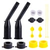 Gas Can Spout Replacement Pour Nozzle Kit with Gasket Stopper
