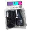 Wake Sangyo GK-014 Chair Cap, Round Shape, Black, 1.3 inches