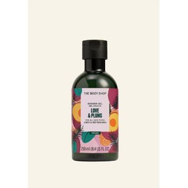 The Body Shop Love Plums Shower Gel Juicy Sweet scent Festive Vegan 250ml
