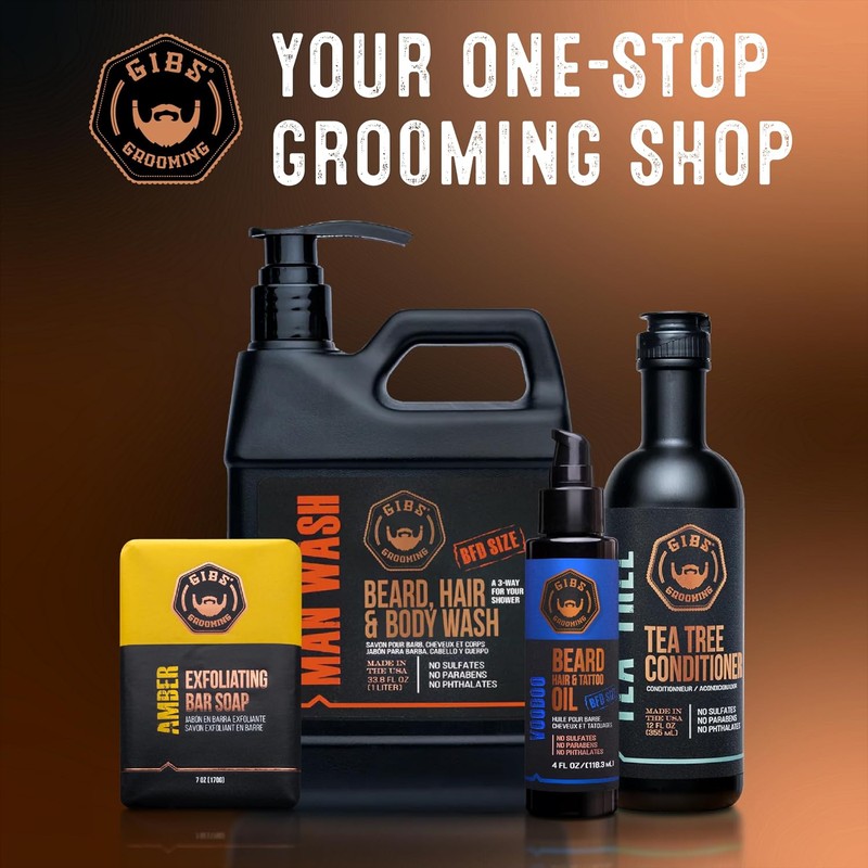 GIBS Grooming Man Wash BHB, 12 fl. oz.