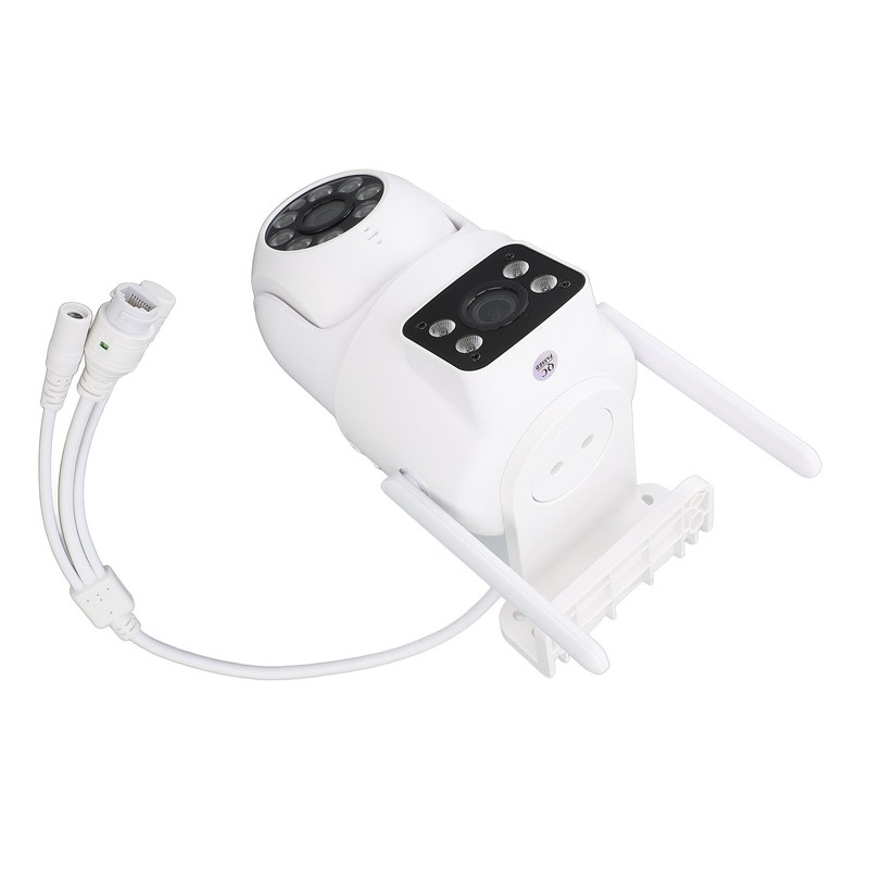 PTZ Security Camera WiFi Dual Lens 4MP Night Vision Motion