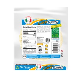 La Banderita Carb Counter® Snack Size | 5.5" Size Flour Tortillas |Carb Friendly |Keto Certified | 7.9 oz.| 8 Count (Pack of 4)