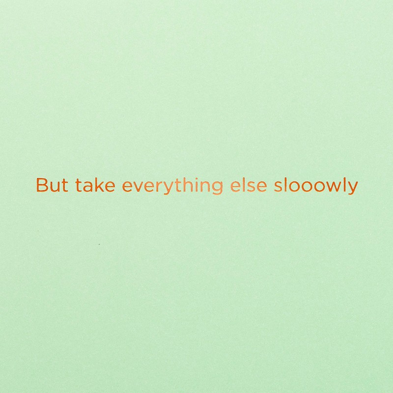 Papyrus Get Well Soon Card (Slowly)