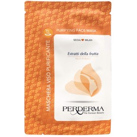 Perderma Korean Purifying Face Sheet Mask with Fruit Extracts, Helps Restore Skin’s Radiance, 25ml