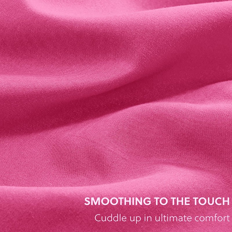 SSW HOMES Fitted Sheet Extra Deep 40cm, Brushed Microfiber Breathable
