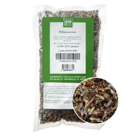 Monterey Bay Herb Co. Hibiscus Zest Tea | Citrus & Floral | Mix of Lavender, Hibiscus, and Cloves (1/4 Pound)