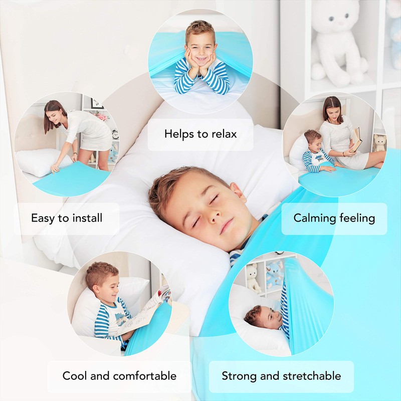 Sensory Compression Blanket | Lycra Bed Sheet for Kids &