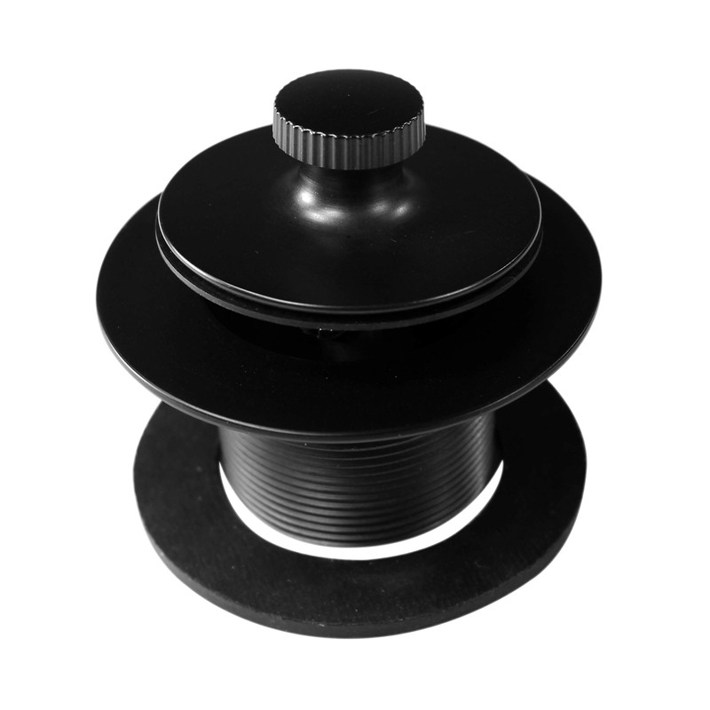 Westbrass D94K-62 Twist & Close Bathtub Drain Stopper with 2-Hole
