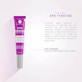 Pureza Natur Crema Reafirmante para Contorno de Ojos, combate ojeras, líneas de expresión y bolsas negras con Cafeína, esferas hidratantes y Ácido Hia