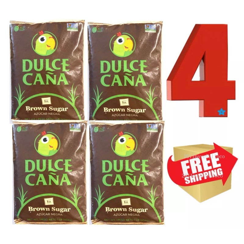 Dulce Caña Brown Sugar (Azucar Negra) Pure Cane Sugar 4