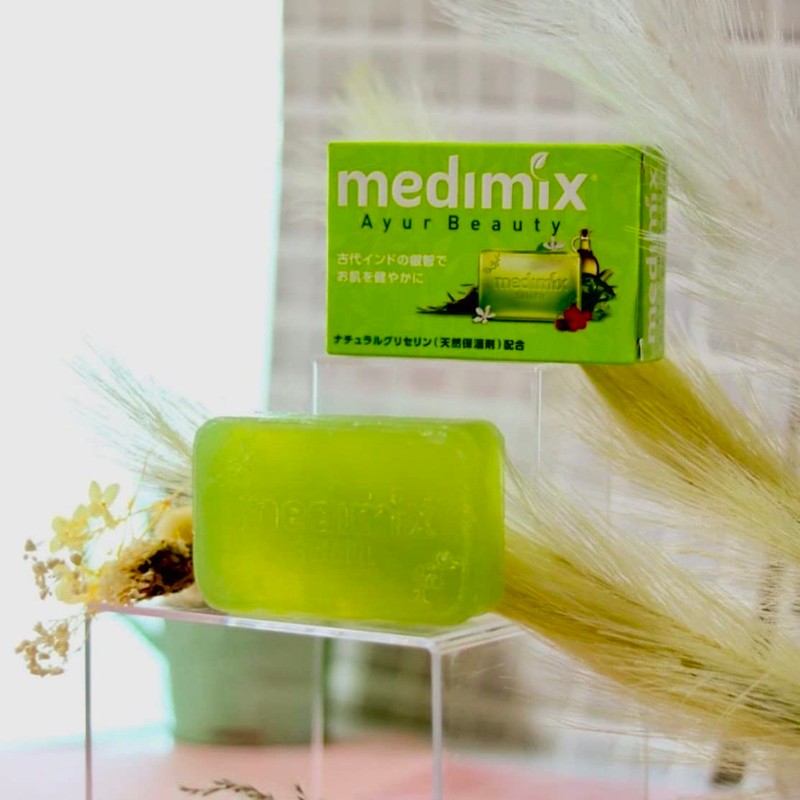 medimix Medimix Aroma Soap, Fresh Green, 5 Pieces, 4.4 oz