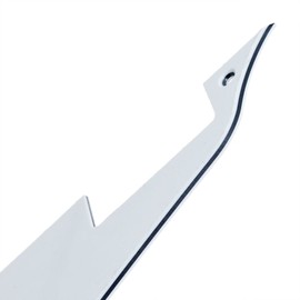 Classic Style Les Paul Pickguard Electric guitar pickguard for LP Style Guitar with Mounting Screws (White)