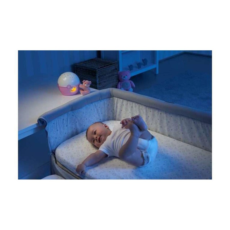 Chicco Next2Stars Baby Night Light, Pink | Star Light Projector
