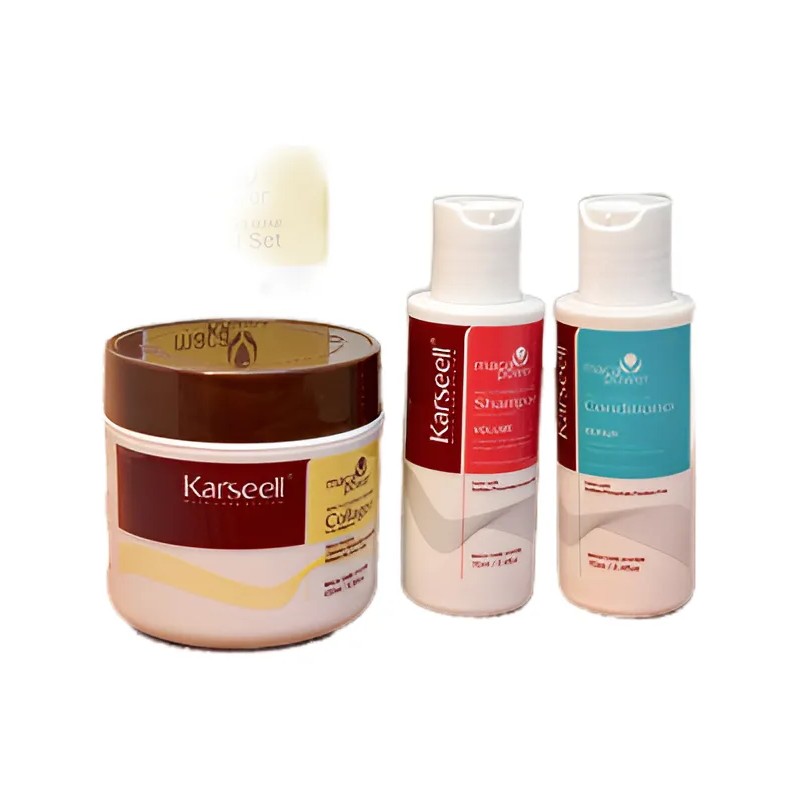 Mascarilla Tratamiento Capilar de Colágeno Karseell 100ml + Shampoo70ml +
