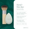ECOTOOLS, Blend + Blur Dúo, Brocha y Esponja para Maquillaje,