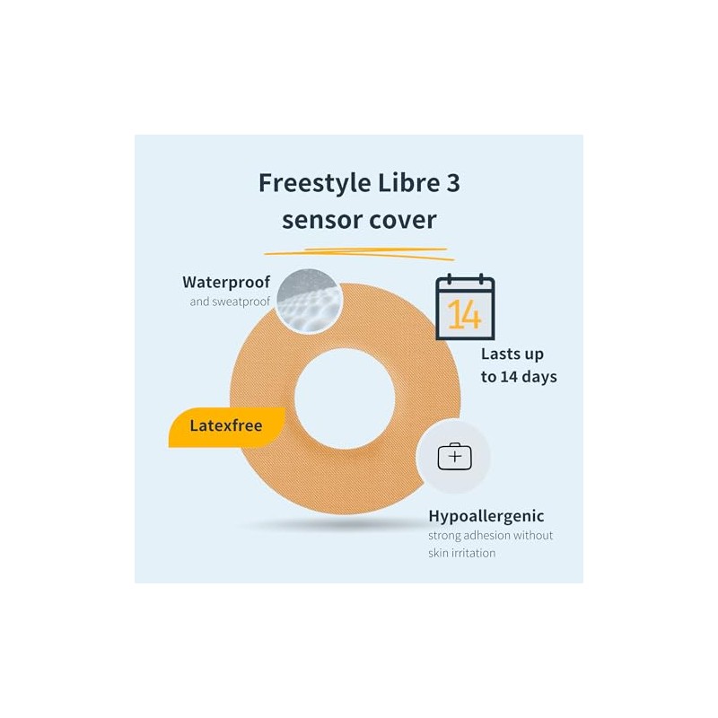 MySweetStitch MySweetStitch | Patch for Freestyle Libre 3 Sensor Waterproof,