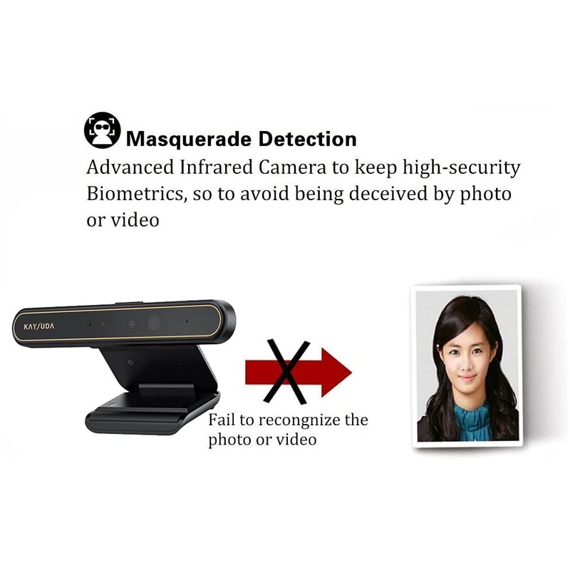 Kaysuda Face Recognition USB IR Camera for Windows Hello Windows