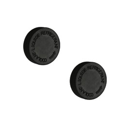 2PCS Coolant Reservoir Cap for Nissan,21712-79900 Radiator Overflow Tank Lid Cap Radiator Liquid Storage Cover,Compatible with Infiniti EX35 FX37 EX37 G35 Q70 QX50 G25 G37 2003-2017(Black)