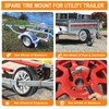 Trailer Spare Tire Mount, Spare Tire Mount for Utility Trailer,
