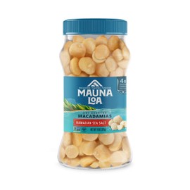 Mauna Loa Macadamias, Macadamias secas asadas, tarros de 6 onzas