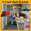 CHZHWFDC E Track Shelf Bracket - Durable Hinged Collapsible Table