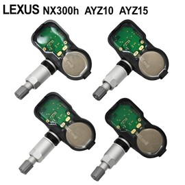 NX300h Compatible AYZ10 AYZ15 Air Pressure Sensor TPMS Tire Pressure Monitor Sensor Set of 4