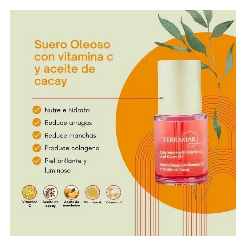 Kit Terramar Facial Celulas Manzana Capsulas Vit