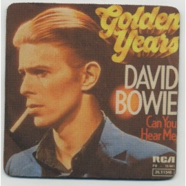 David Bowie  - Album Beverage Coaster  - Golden Years - Can You Hear Me
