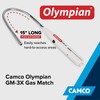 Camco Olympian GM-3X Adjustable Flame Gas Match - Features Windproof