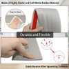 Wall Base Molding Trim Peel and Stick Rubber Baseboard Moulding