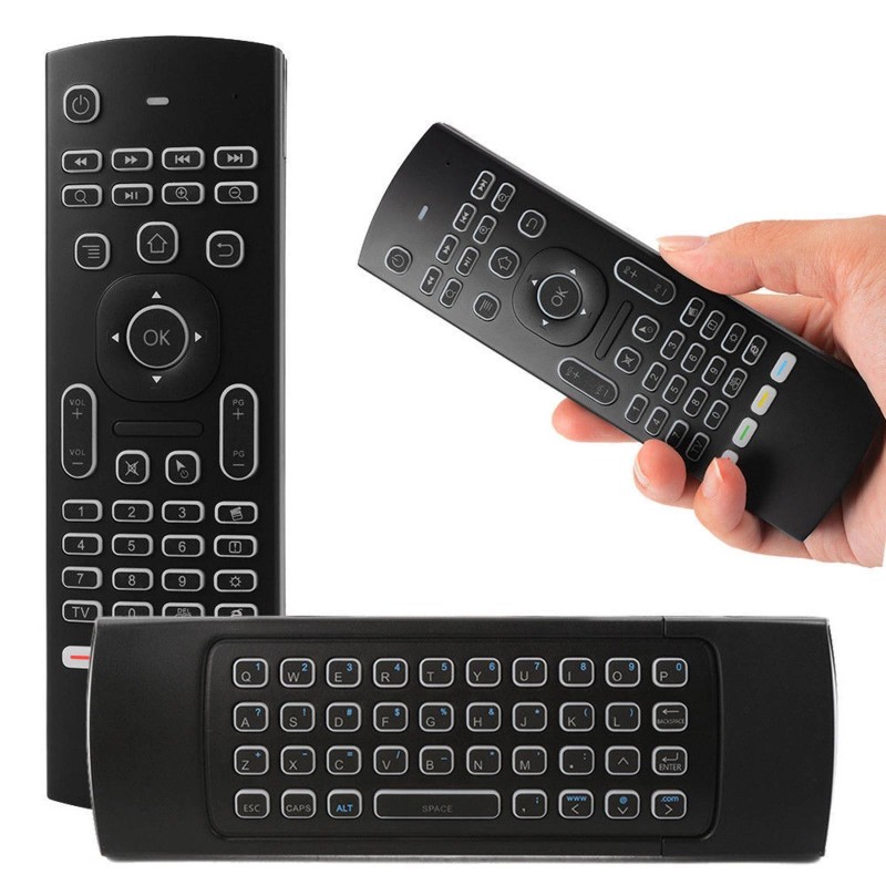 For KODI TV BOX PC Remote Control MX3 Backlight Air