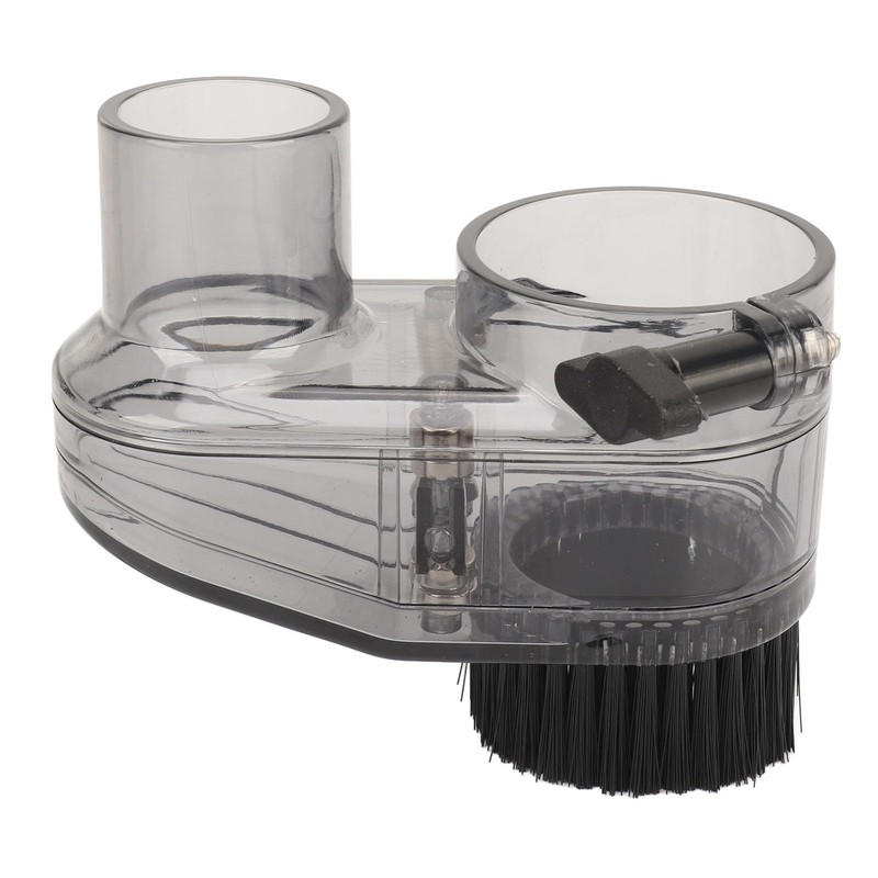 CNC Router Dust Shoe 52mm Diameter Transparent Design Nylon Brush