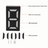 Solar LED House Number Light Garden Solar Powered Address Sign