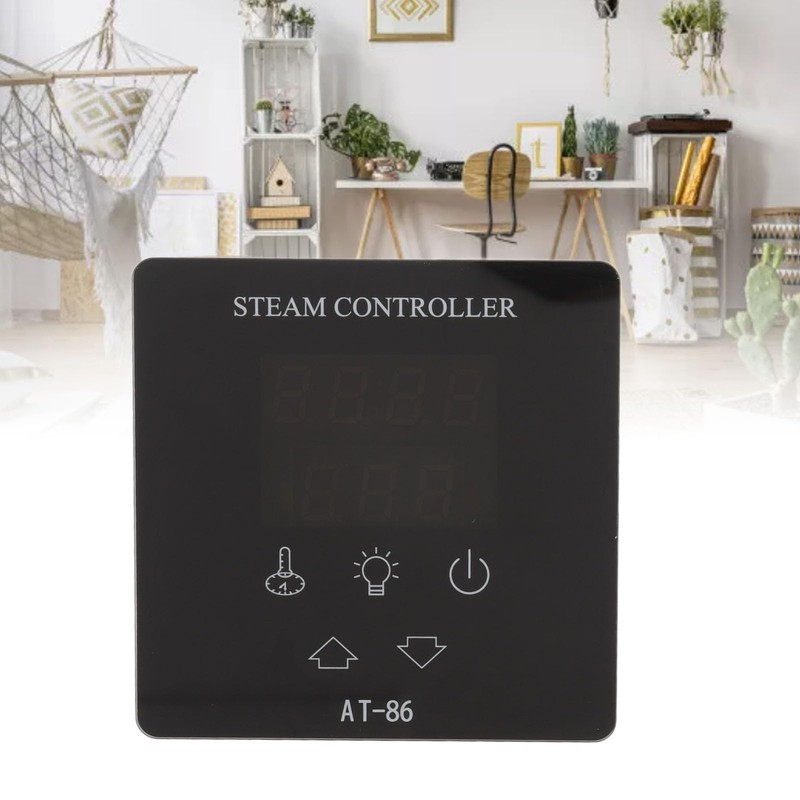 gernie Sauna Stove Temperature Controller, Touch Screen Temperature Controller, Plastic