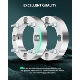 SCITOO 2Pcs 4x156 to 4x156 Wheel Spacers 1.5 inch 4 Lug 10x1.25 Studs 131mm Bore Wheel Spacers fits for 2014-2017 for RZR XP 4 1000 Wheel Spacers 2013-2017 for Ranger XP 900 Wheel Spacers